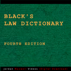 Black's Law Dictionary Fourth Edition