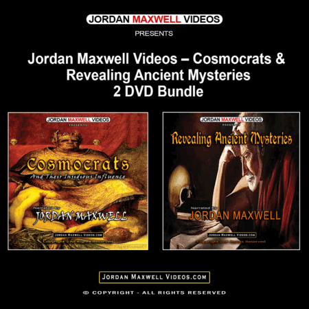 Jordan Maxwell Videos Presents - Cosmocrats & Revealing Ancient Mysteries - 2 DVD Bundle