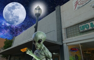 The UFO crash at Roswell, New Mexico