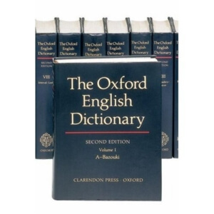 The Oxford English Dictionary, Volume 1-20, 20 Volume Set